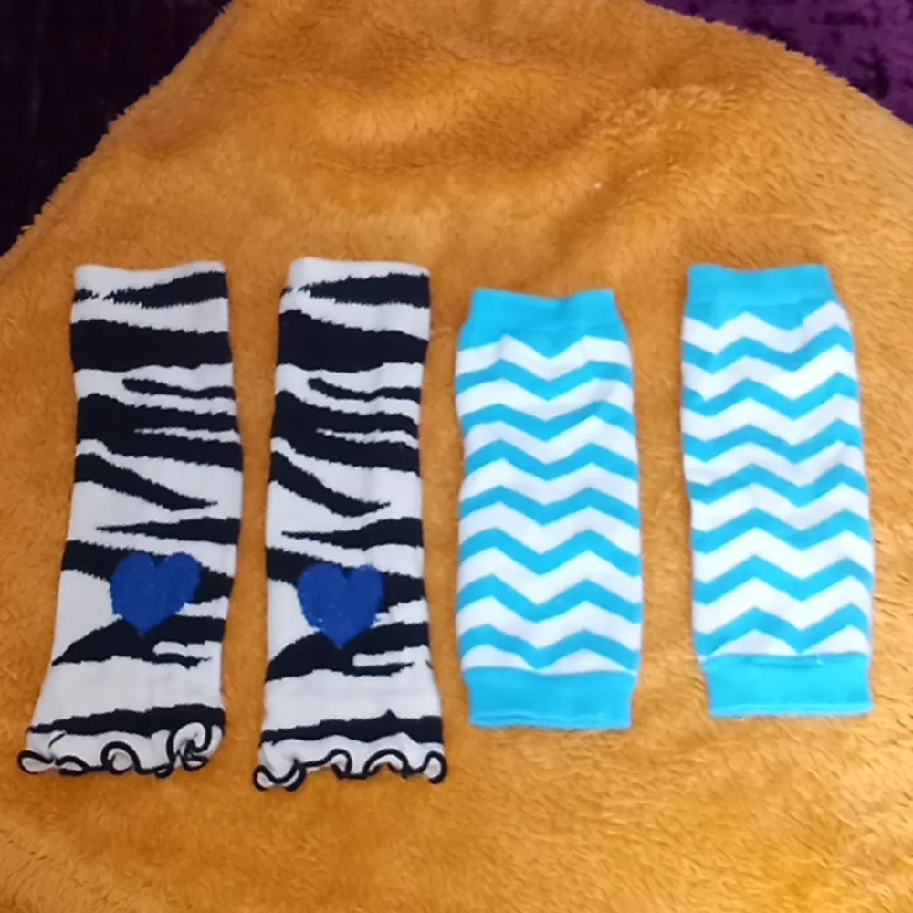 Little Wishes Leg Warmers Set of Two Sz. 6-12 Months